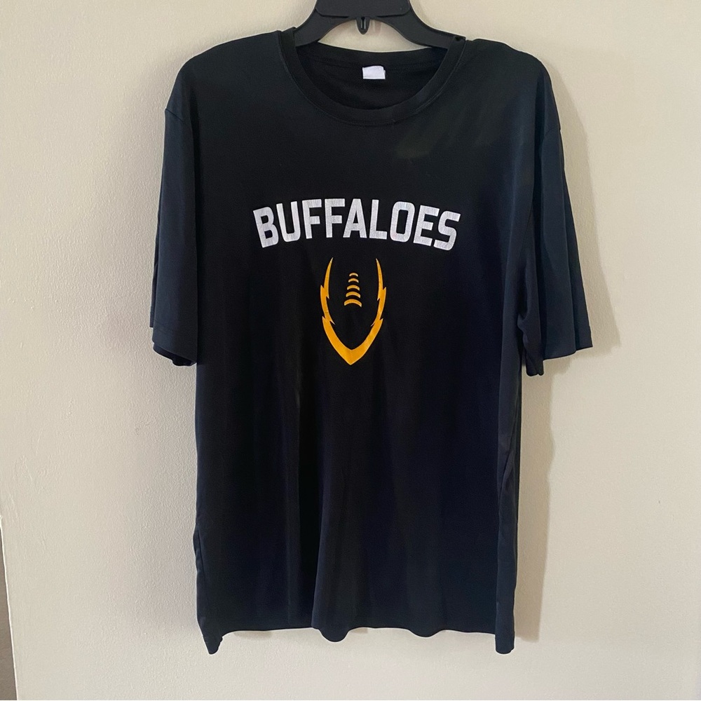 Vintage Black & Gold Sport-Tek Men's Jersey Size XL Buffaloes (Floyd VA High)